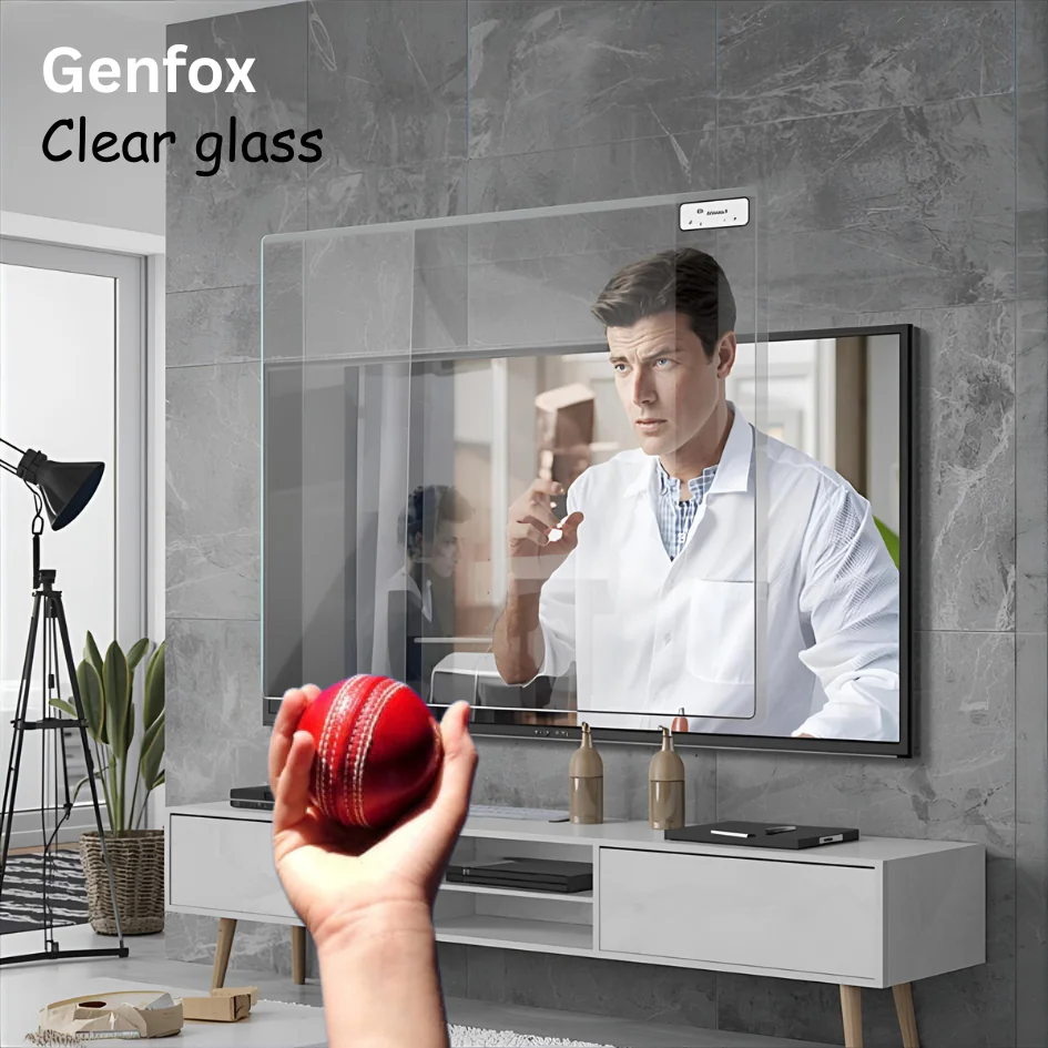 50 Inch 4K Led tv screen protector  Ultra clear / Crystal clear 4k original Quality with invisible UV Coat (suitable all tv #sony,#lg,#samsung ) - Image 3