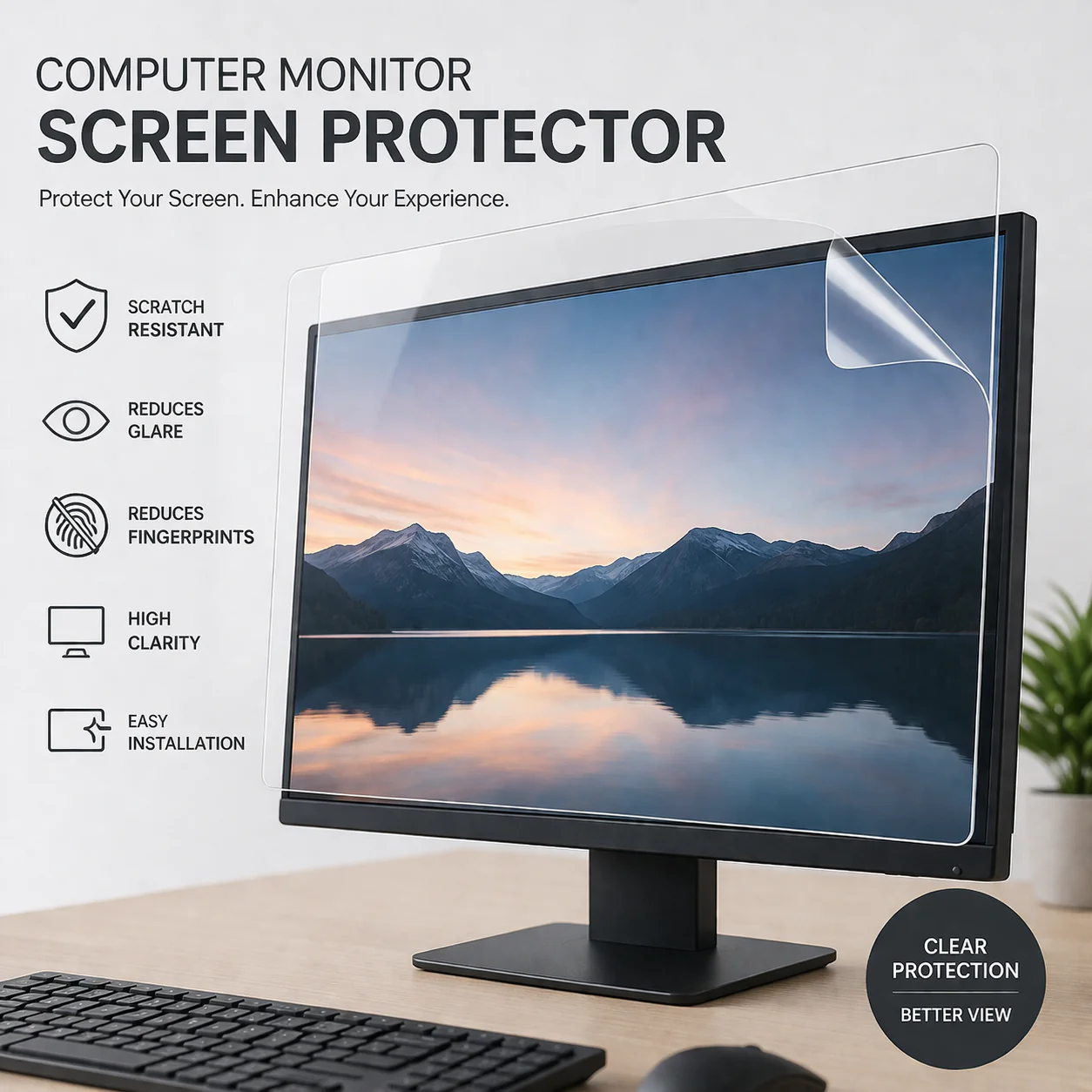 22" Inch Computer Monitor screen protector - Image 6